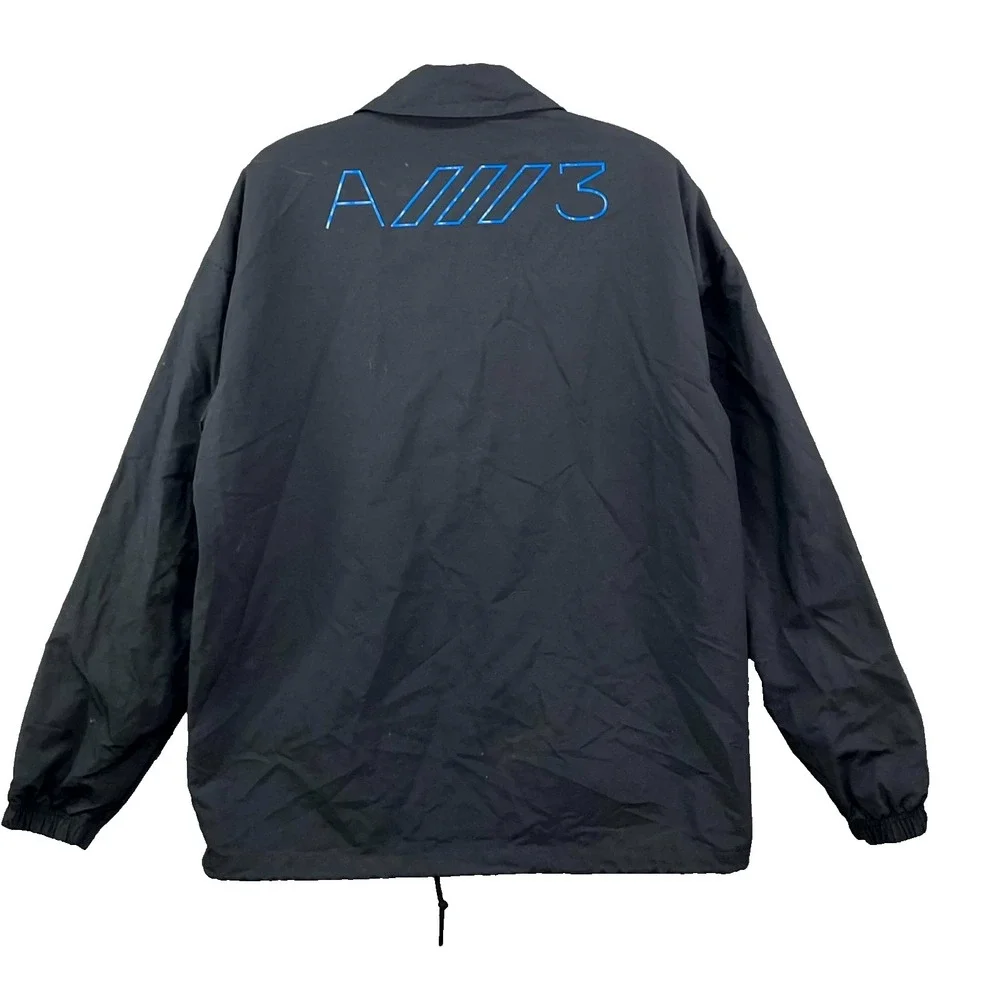 Adidas Graphics‎ Originals Attribute Coach Jacket Mens XS Primegreen Sportswear